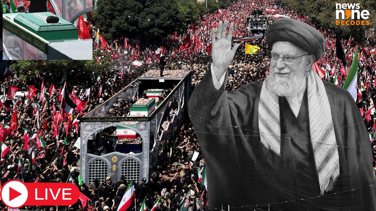 LIVE: Ayatollah Khamenei Funeral | Iran Supreme Leader's Coffin Taken Through Streets Of Tehran
