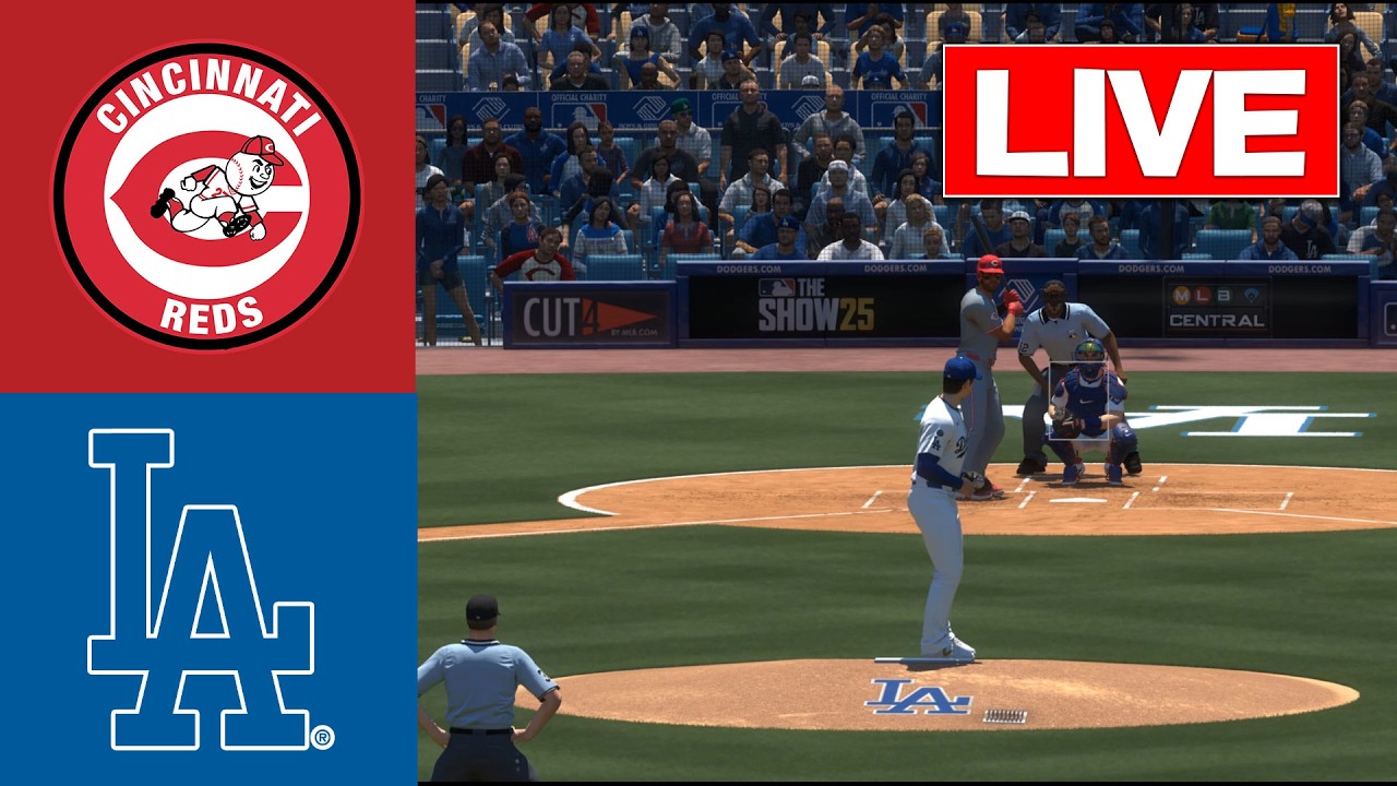 🔴LIVE 🔴Los Angeles Dodgers vs Cincinnati Reds  / 12/03/26 Spring training /MLB THE SHOW 26