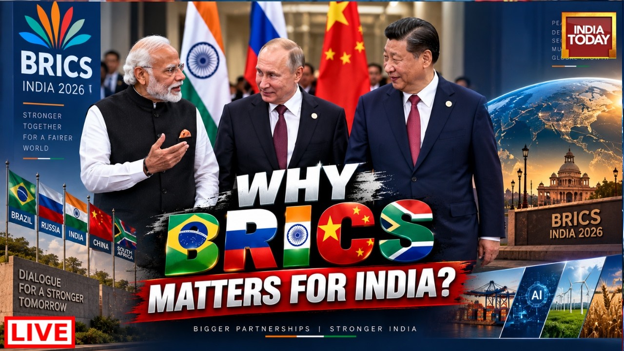 BRICS Summit 2026 Live: Why BRICS Matters For India | Xi Jinping | China | Putin | PM Modi | Russia