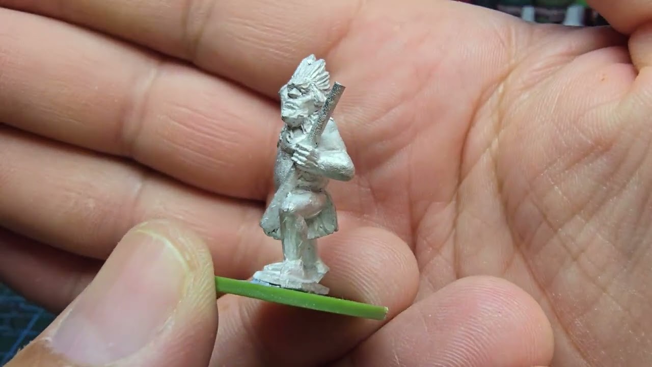 quick sneak peak of woodwoses from ragnarok miniatures supplied by Gripping Beast.