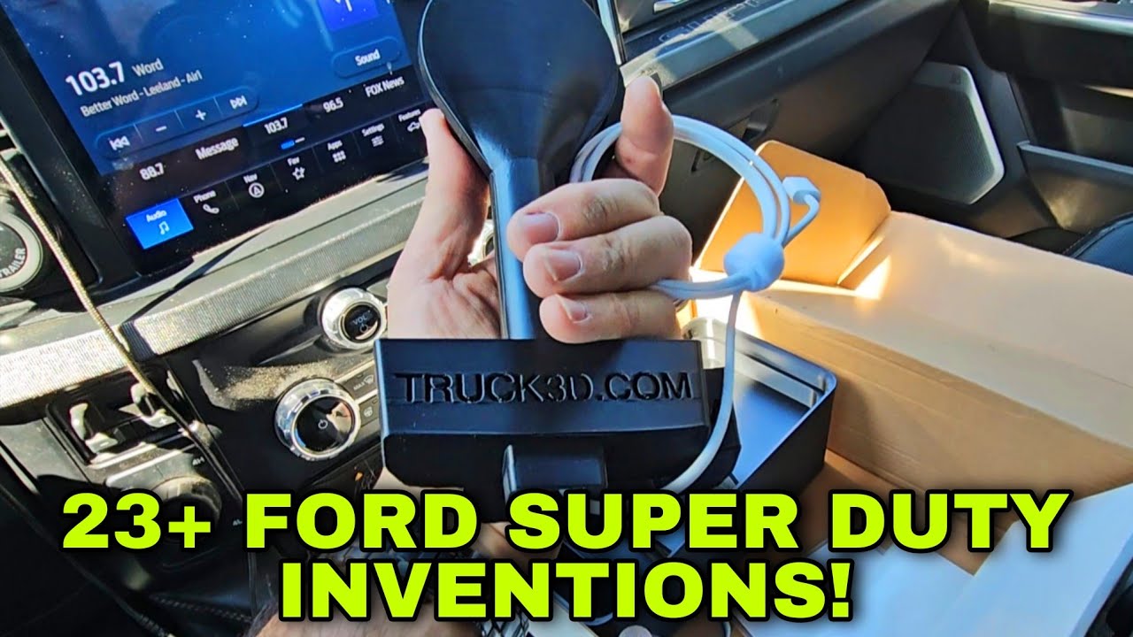 Удивительные изобретения для более чем 23 моделей грузовиков Ford Super Duty!