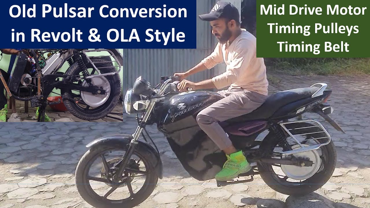 bike conversion kit | motorcycle converted in to electric | motorcycle electric motor | pulsar ev
