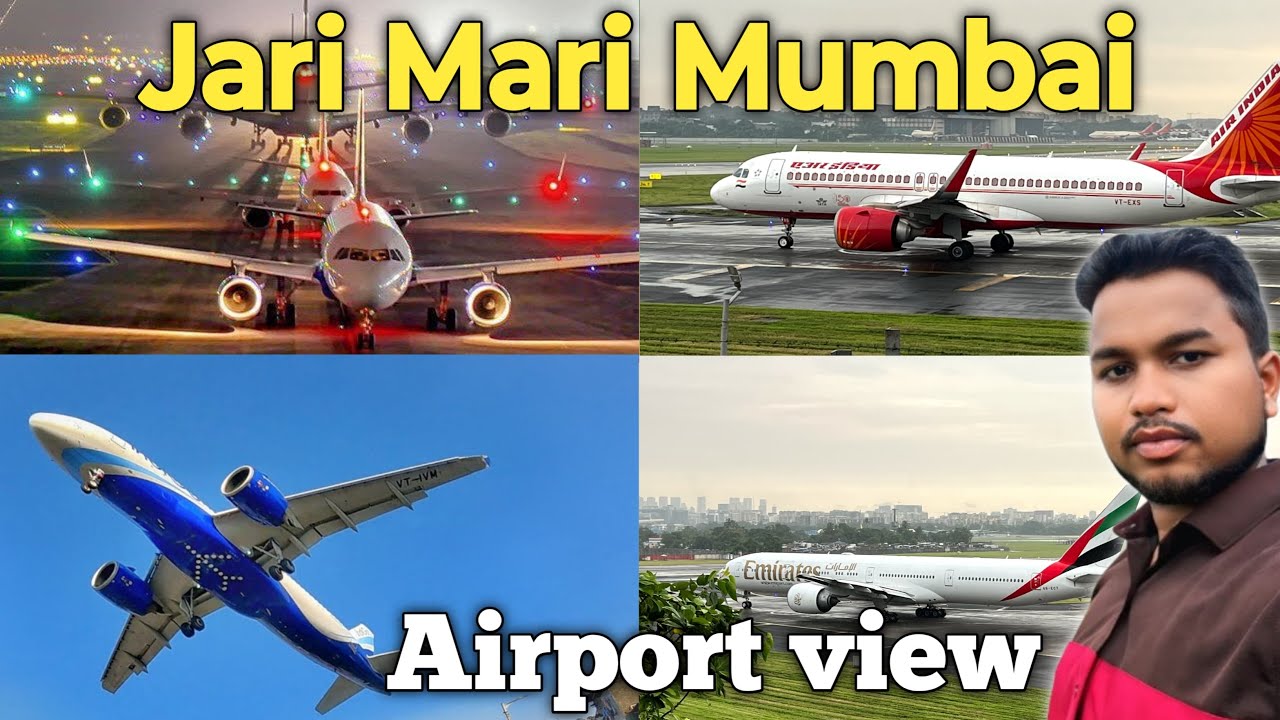 Jari-Mari Hill Mumbai Airport view|| ✈️🛫🛫🛫✈️✈️Hk tour vlogs