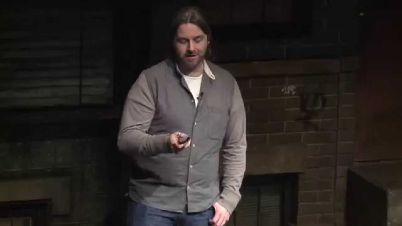 Projection use for the stage: David Torpey at TEDxBroadway