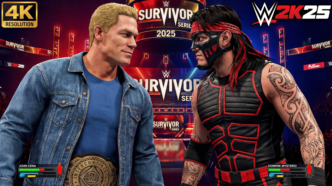 Survivor Series: 2025 John Cena vs Dominik Mysterio for the Intercontinental Championship |