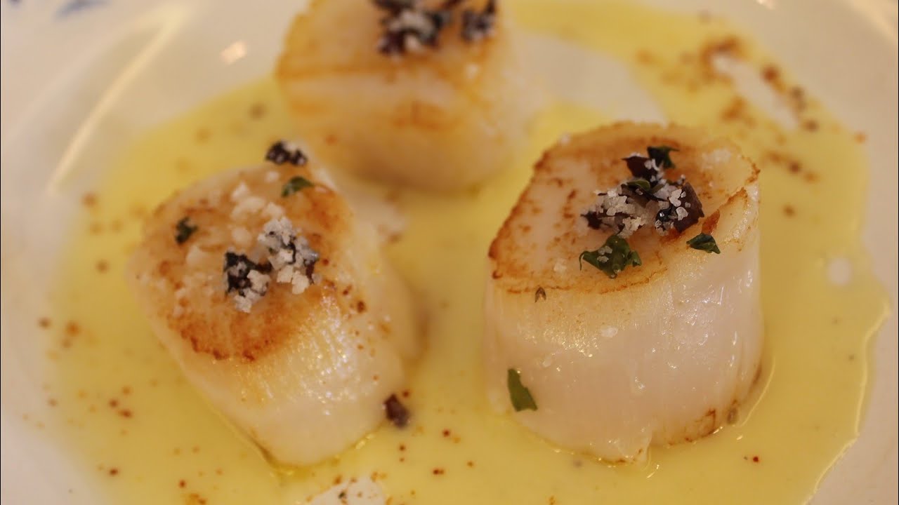 COQUILLES SAINT-JACQUES sauce au beurre blanc comme au restaurant ! un délice Gourmandises TV