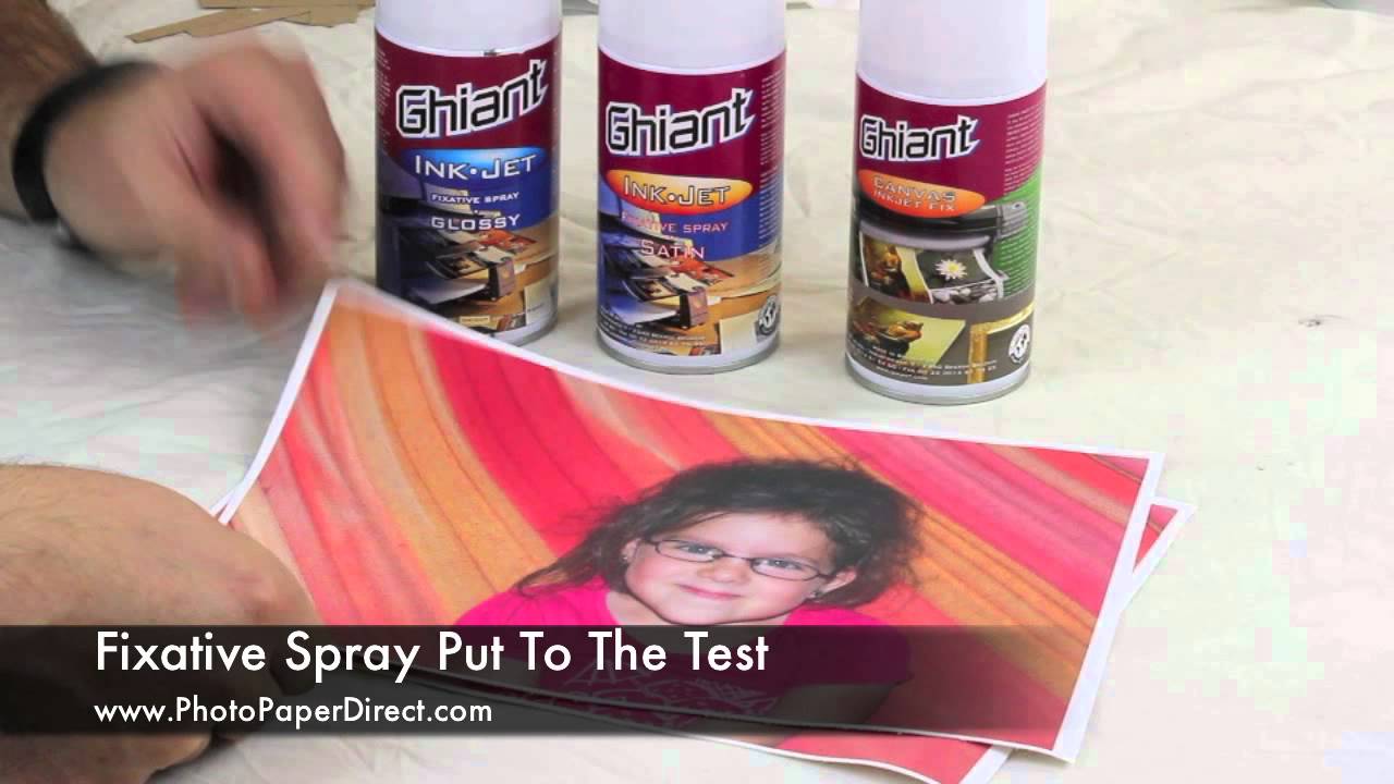 Fixative Spray Put To The Test