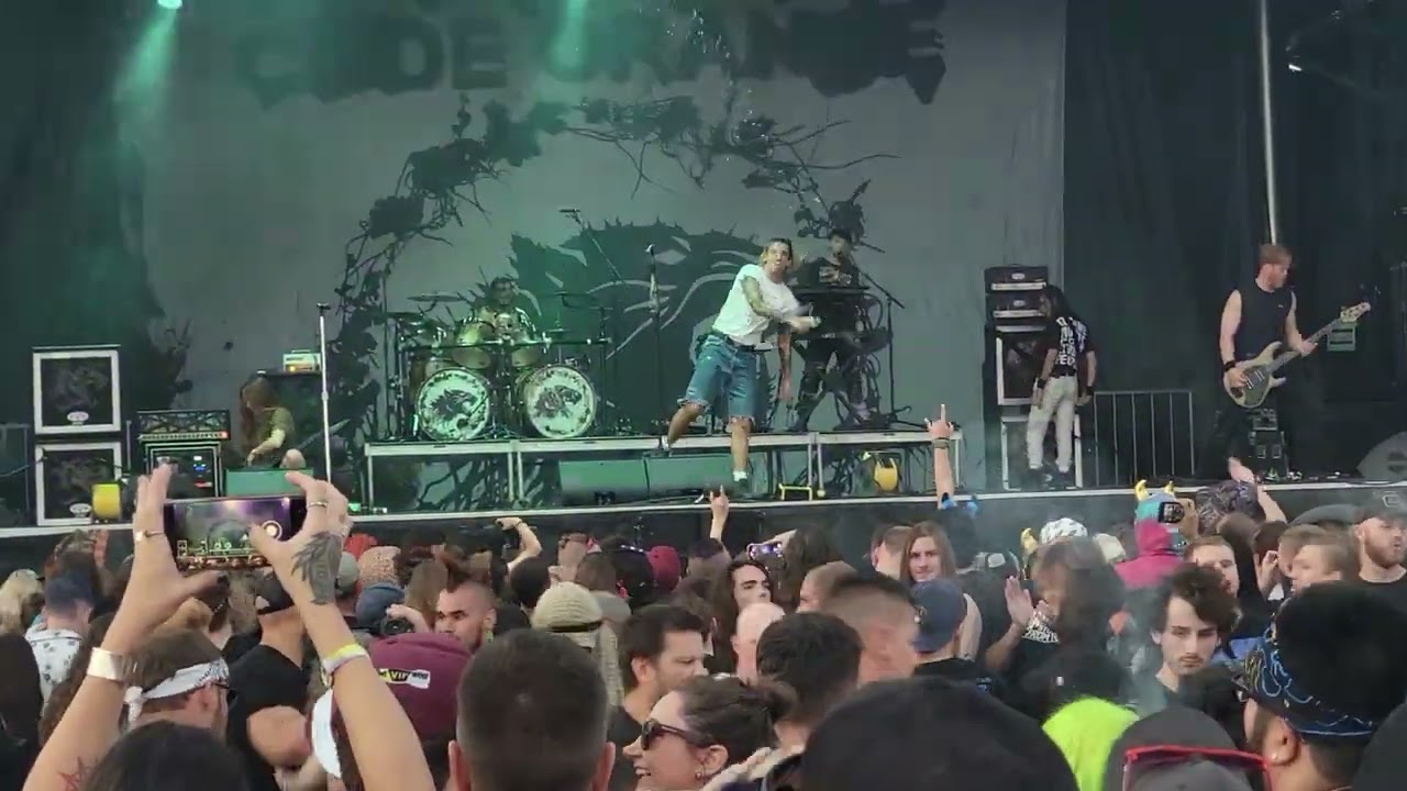 Code Orange performing at Louder than Life 2023