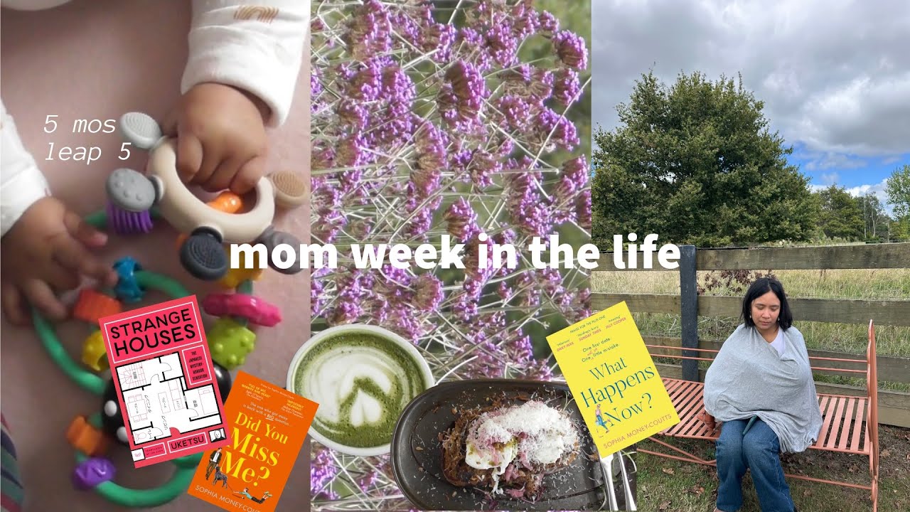 mom week in the life | 5 months, leap 5, running, family brunch, chores, counselling