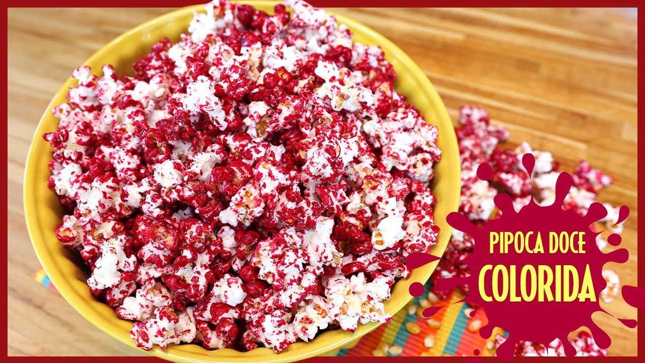 COMO FAZER PIPOCA DOCE DE PIPOQUEIRO