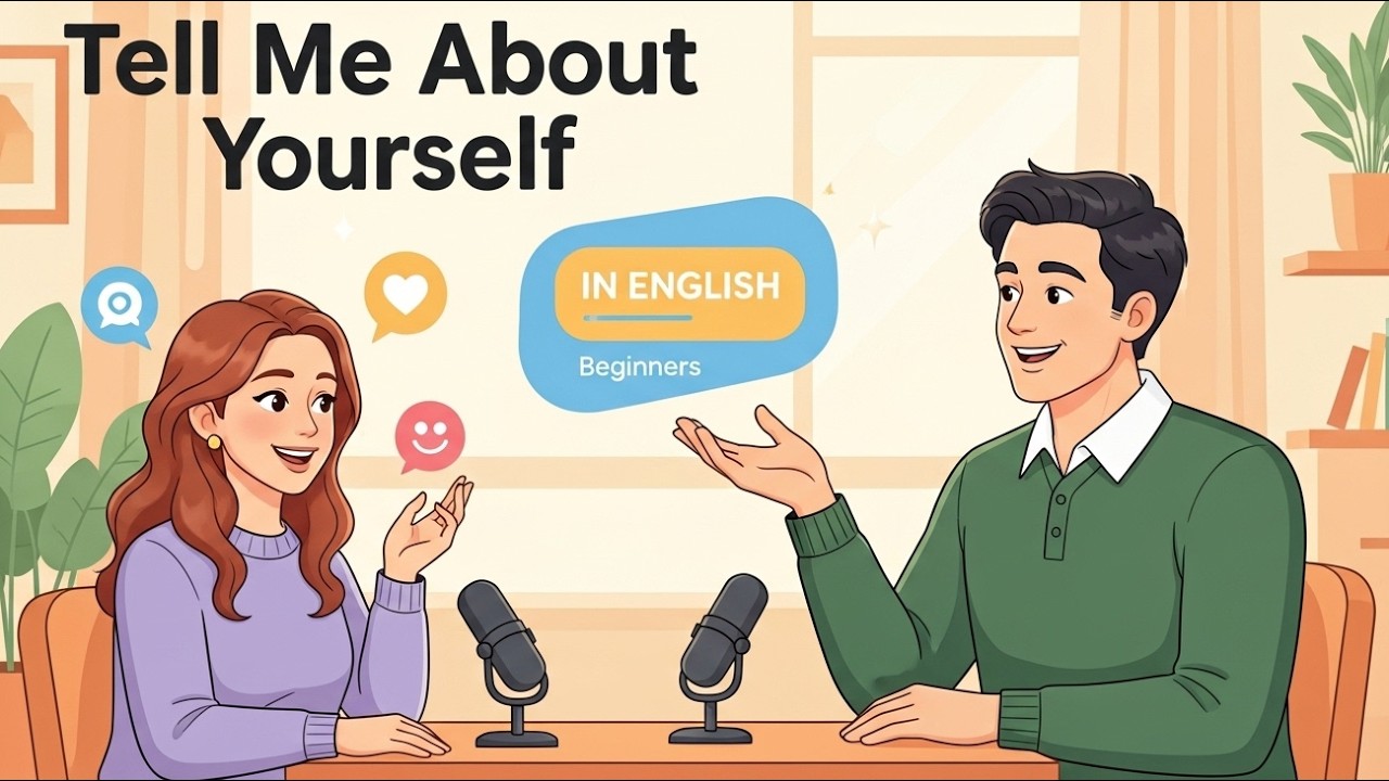 Tell Me About Yourself in English | Everyday Speaking Practice | Beginners