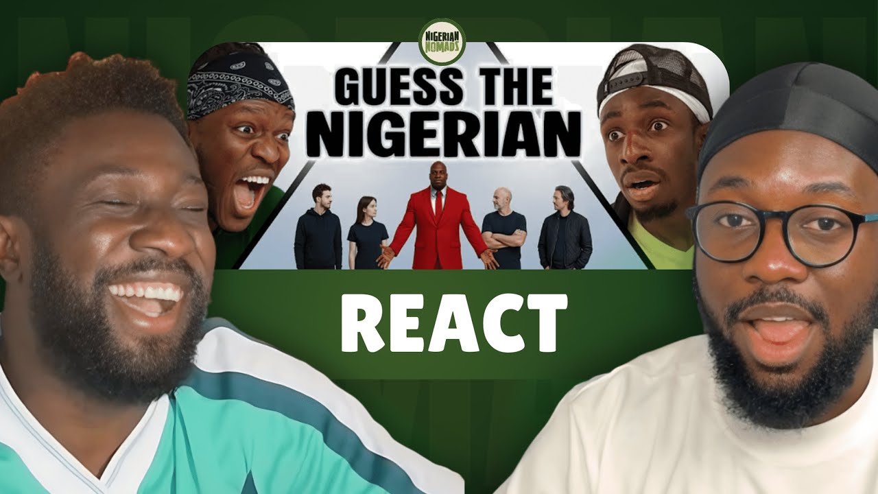 GUESS THE NIGERIAN - KSI | REACT