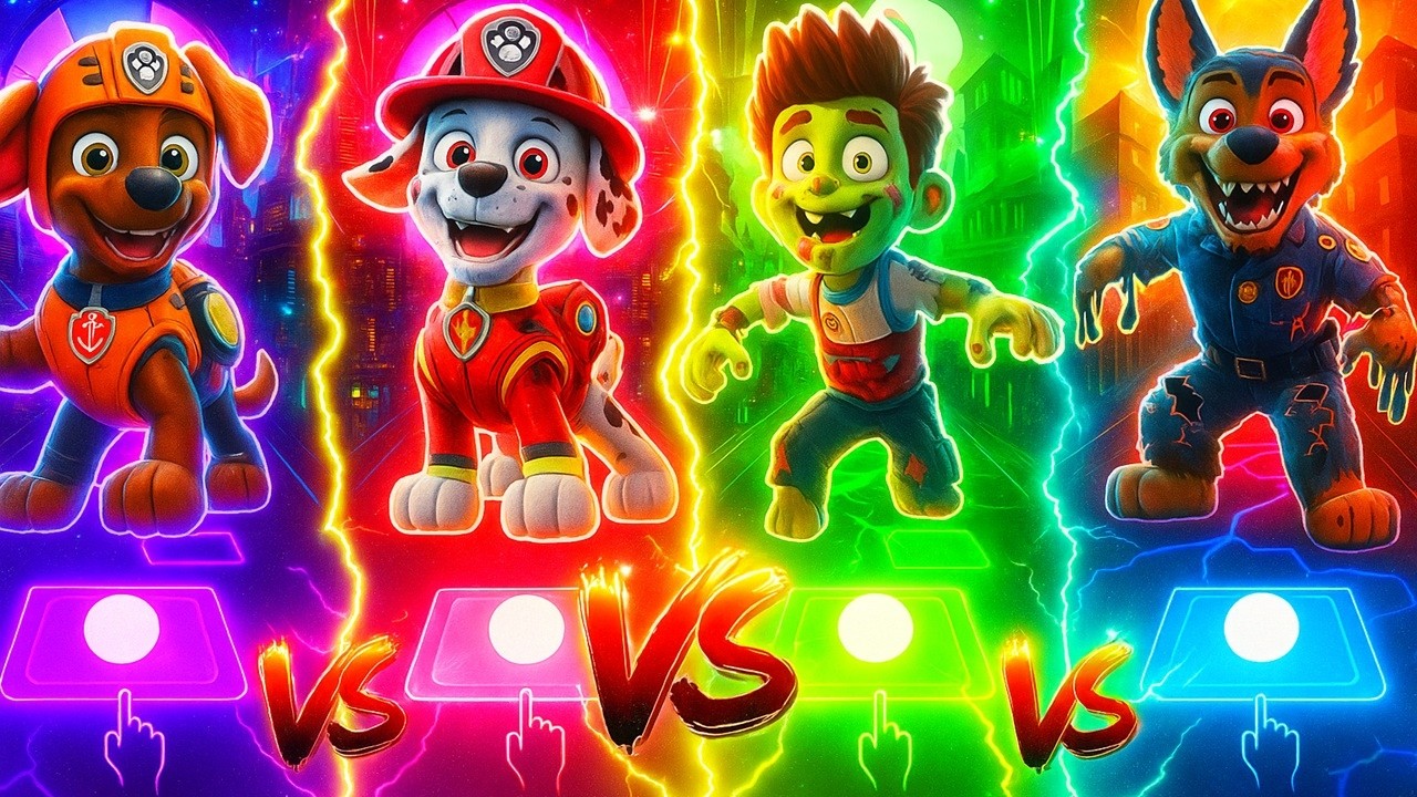 🔴😵‍💫Relaxing Paw Patrol Piano Radio - Best Tiles Hop Music - 24/7 Live Stream - Music For Relax 🔴#3