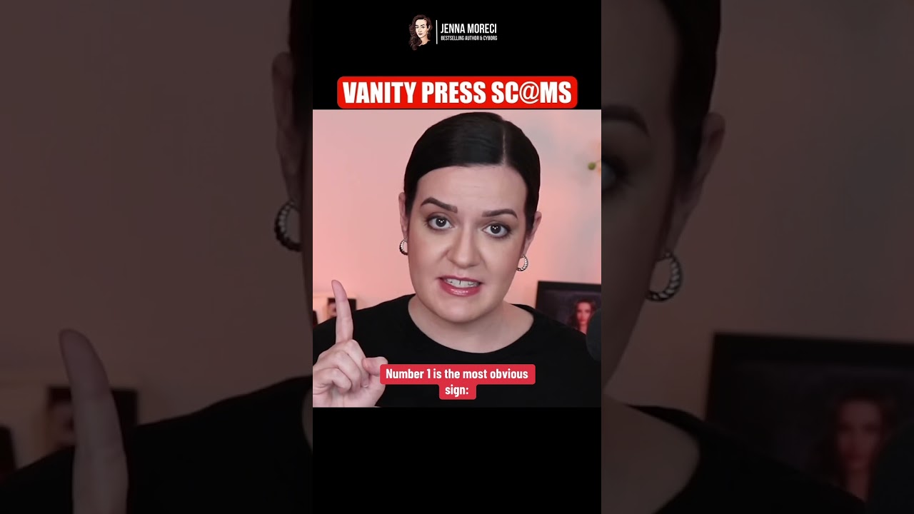 What is a vanity publisher #cyborgarmy #writingtips #publishingtips #jennamoreci #cyborgqueen
