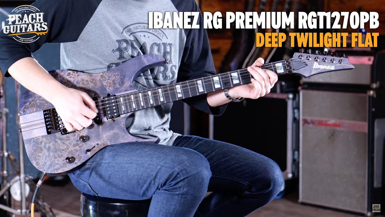 No Talking...Just Tones | Ibanez RG Premium | RGT1270PB - Deep Twilight Flat