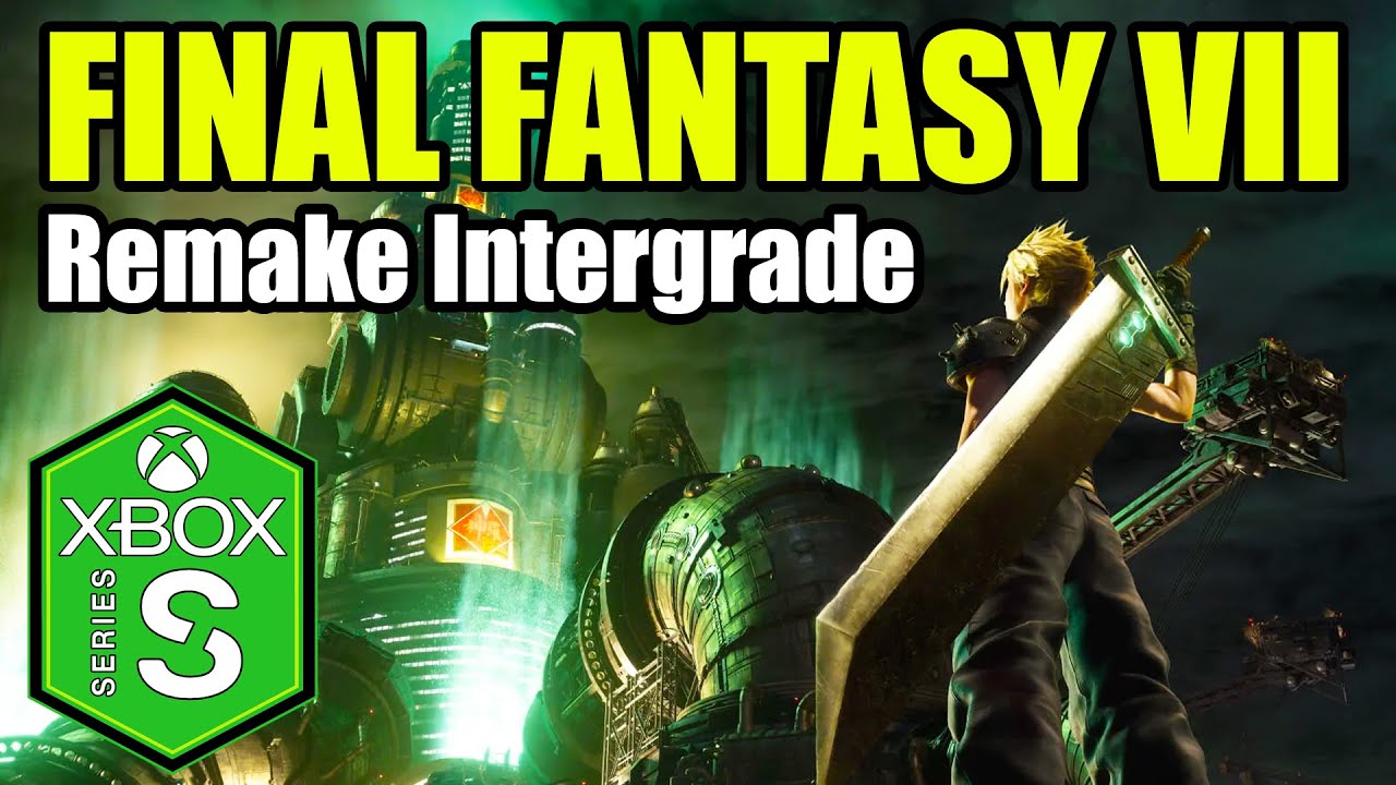 Геймплей Final Fantasy 7 Remake Intergrade на Xbox Series S [Оптимизированная версия]