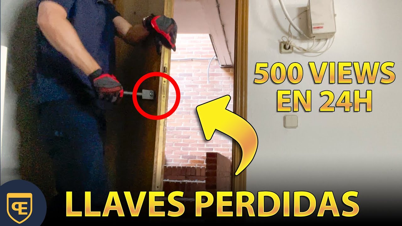Cerrajero cambia un Bombín con ROTURA por Pérdida de Llaves