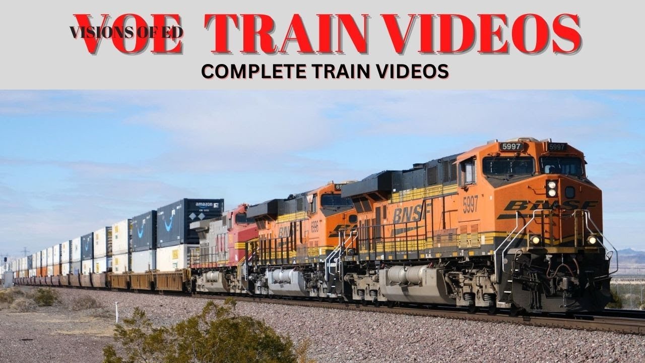 BNSF Railfanning 2022 4K Video Compilation # 26 (40 Fast Trains) #railfanning #visionsofed #bnsf
