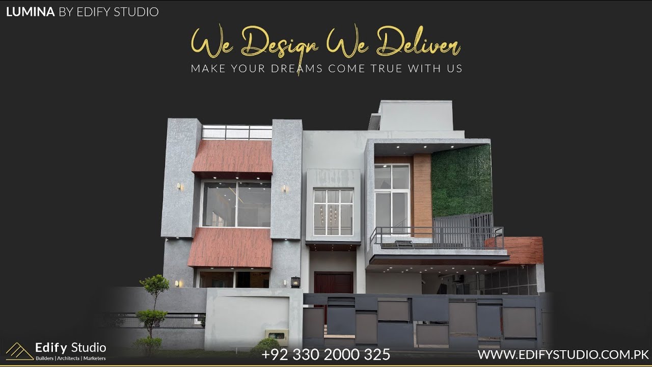 Blow Your Mind with Lumina By Edify Studio - One Kanal Luxury House | Modern Interiors 