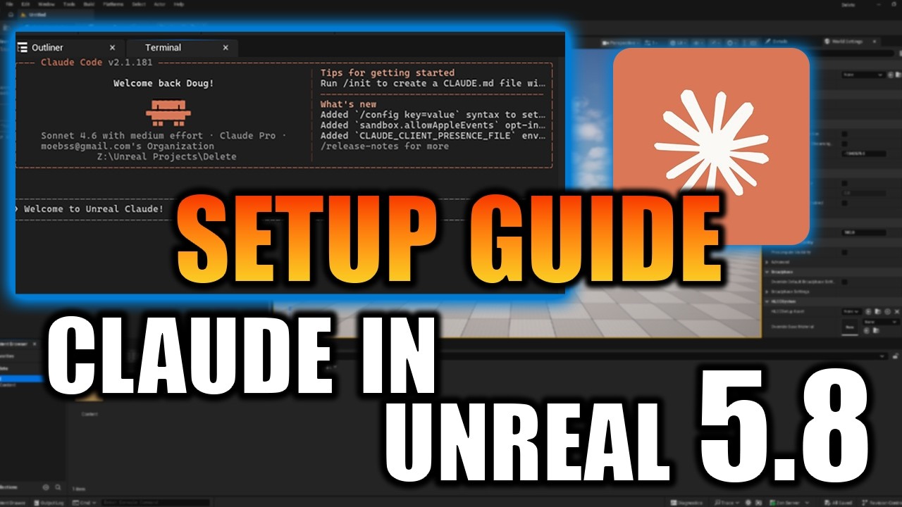How To Use Claude Code Inside Unreal Engine 5.8