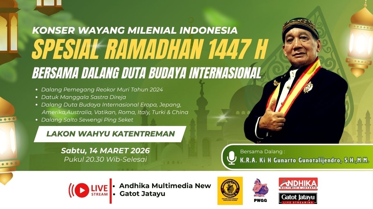 Konser Wayang Milenial Spesial Ramadhan 1447 H || Ki Gunarto Gunotalijendro 