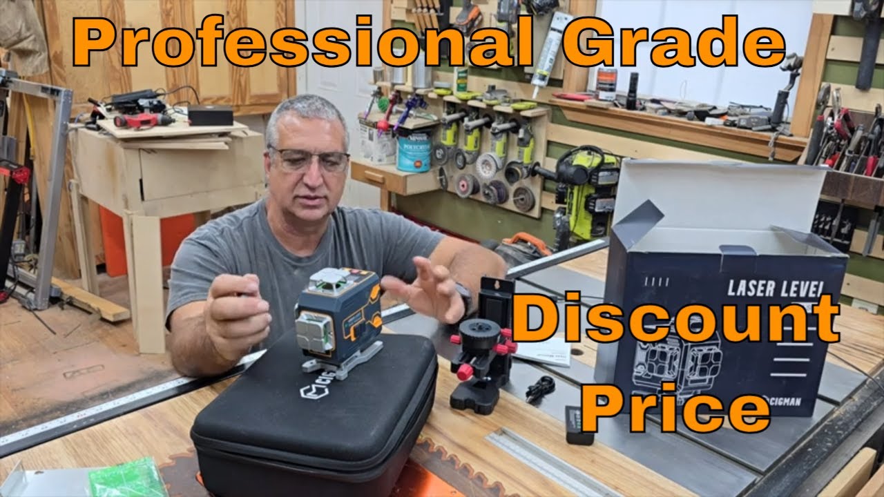 Professional Grade Laser Level CIGMAN CM-S02 Review