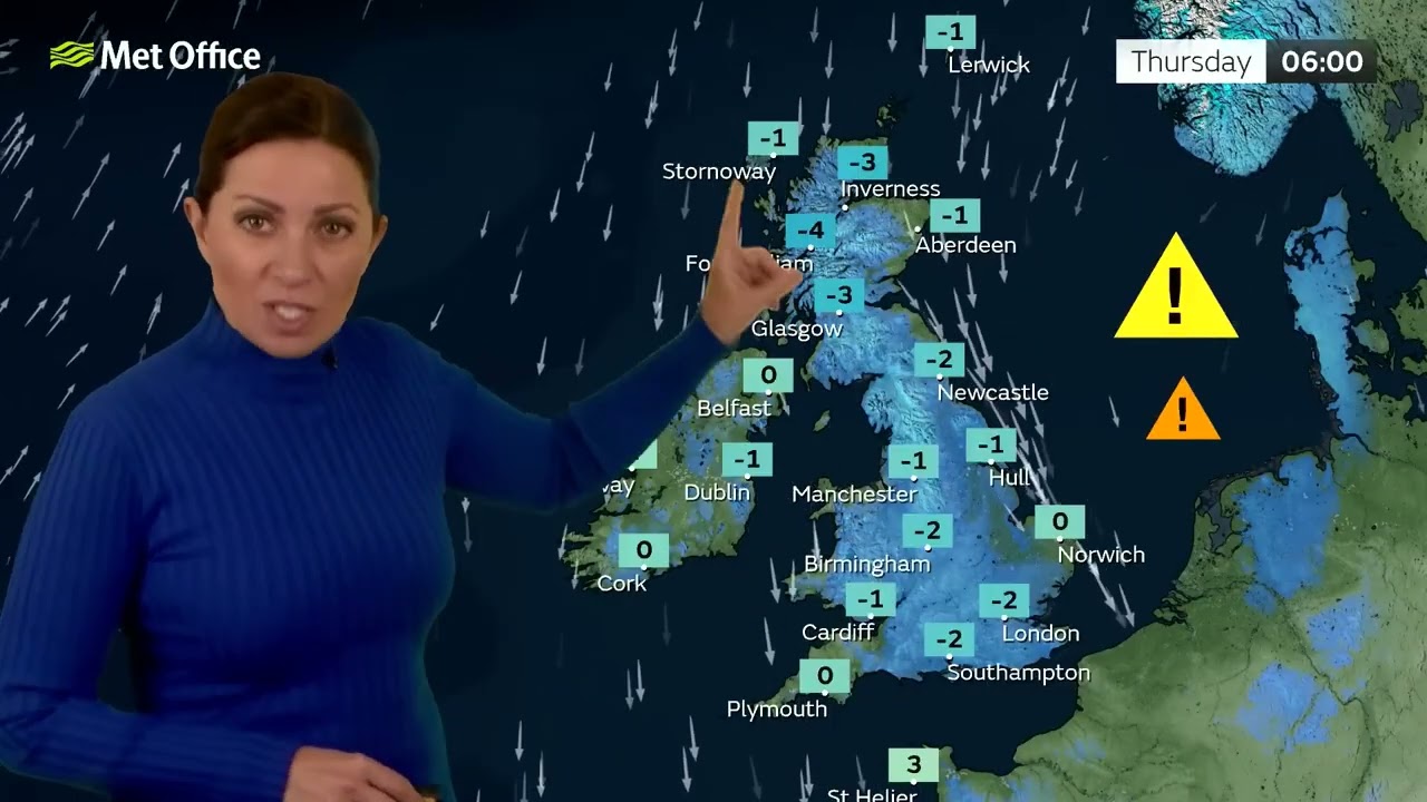 Clare Nasir Met Office Weather 19th November 2025 PM
