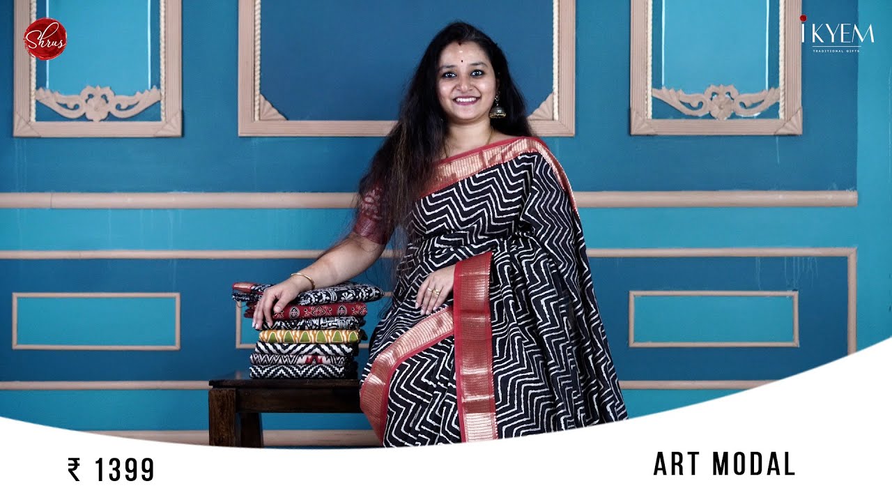 @Shruseternity Buy Art Modal Sarees: Smart, Classy, and Earthy Tones - Elegant & Smart casual sarees
