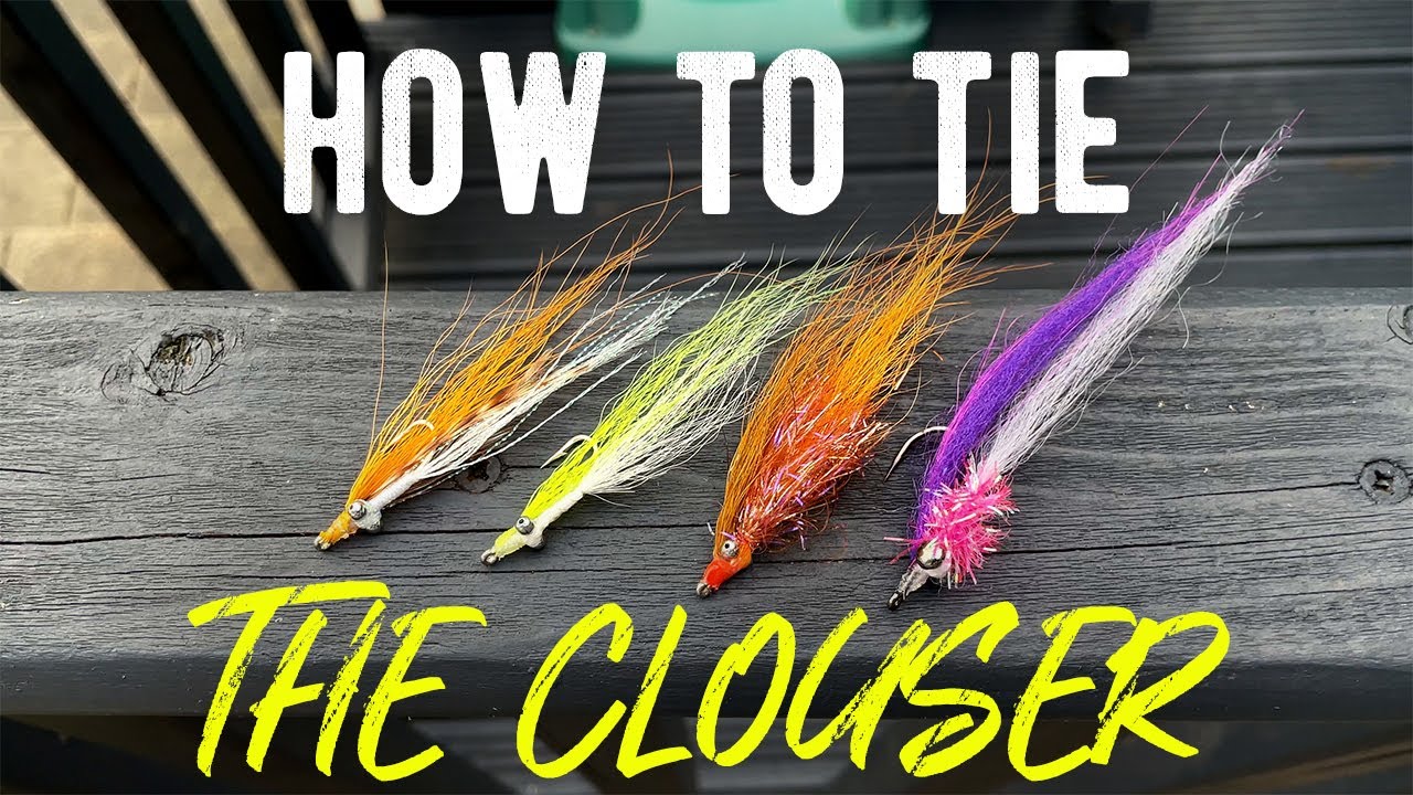 How To Tie A Clouser | Saltwater Fly Tying | Fly Fishing For Bass UK
