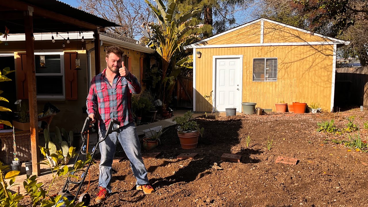 Tour a backyard full of gardening challenges