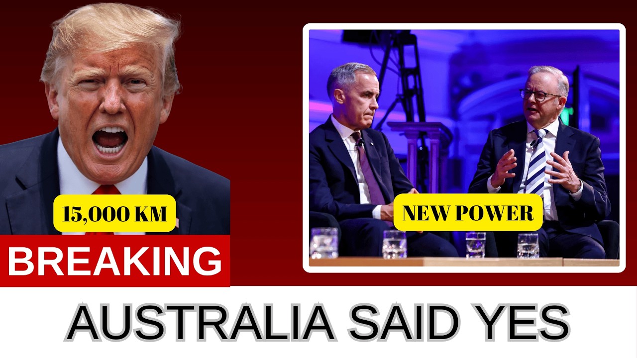 1 MIN AGO: Carney Just Sat in Australia's Cabinet Meeting — What He Proposed CHANGES Everything