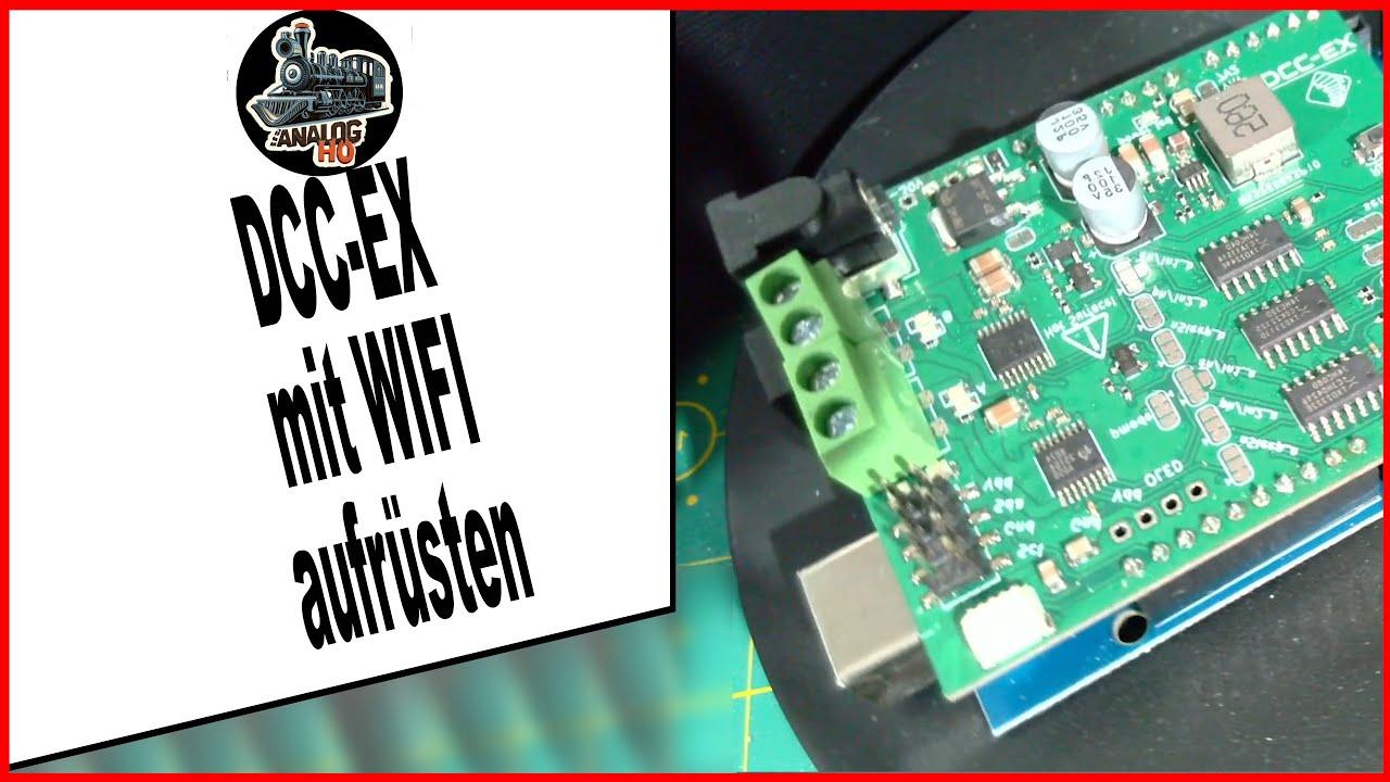 DCC-EX/DCC++ mit WIFI aufrüsten - Märklin Modellbahn H0