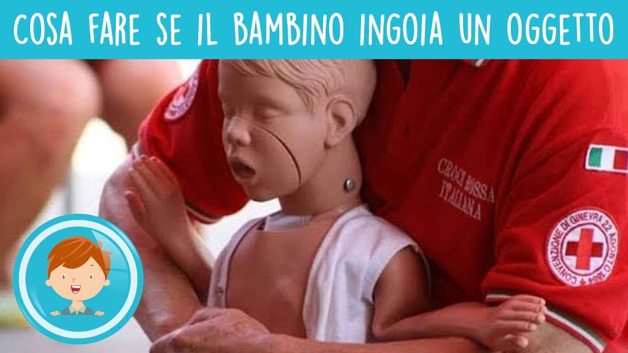 Cosa fare se il bambino ingoia un oggetto