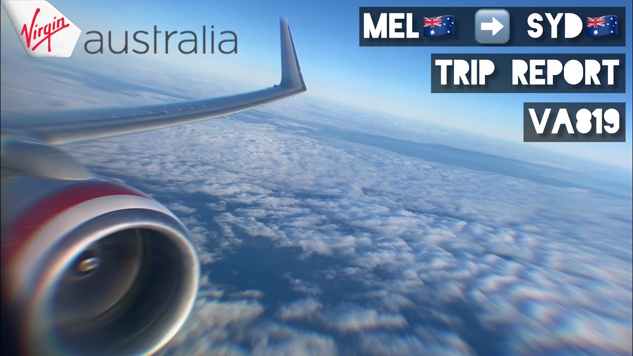 TRIP REPORT | VIRGIN AUSTRALIA | 737-800 | BUSINESS | Melbourne 🇦🇺 (MEL) to Sydney 🇦🇺 (SYD)
