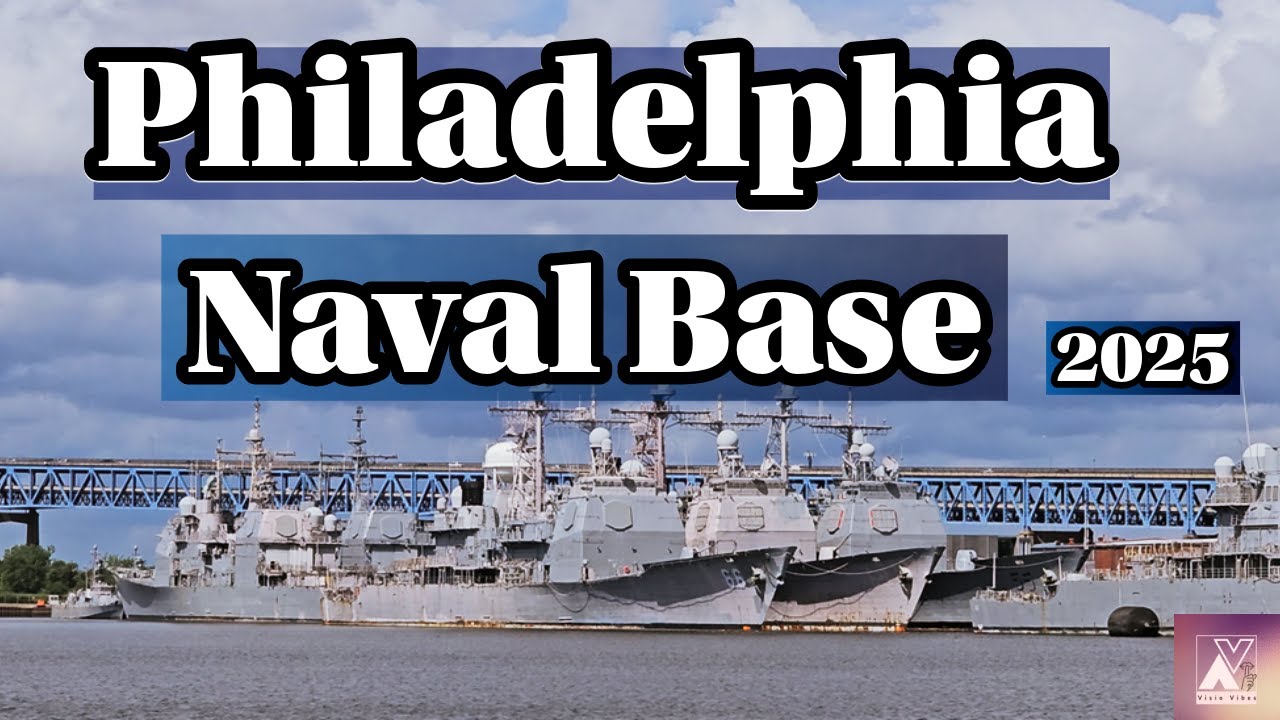 Philadelphia Navy Yard 2025 | Battleships & Repurposed Buildings BONUS Chapel of Four Chaplains 4K