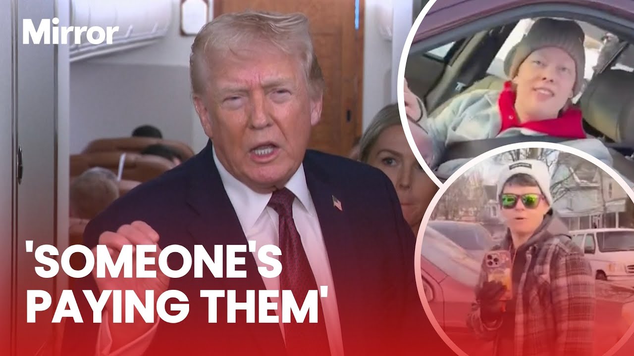 &lsquo;That woman was VERY violent!&rsquo; | Trump claims Minneapolis protesters were &lsquo;professional agitators&rsquo;