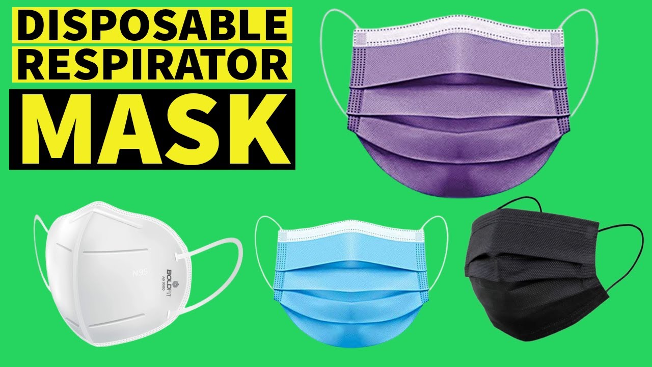 Disposable Respirator Safety Mask 😷🔥 Top 5 Best Disposable Respirator Safety Masks 2021⏰