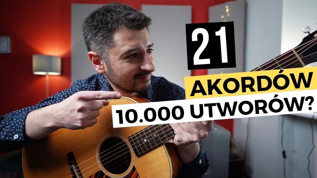 21 najważniejszych AKORDÓW dla początkujących gitarzystów