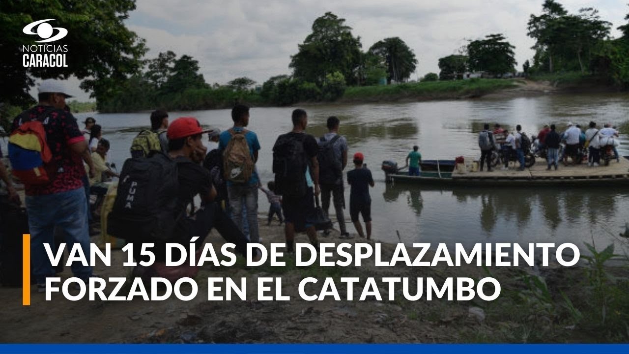 Crisis por la guerra en el Catatumbo: comunidades siguen a la merced de la guerra