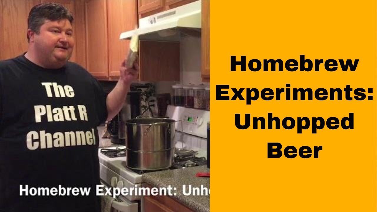 Homebrew Experiments: Unhopped Beer