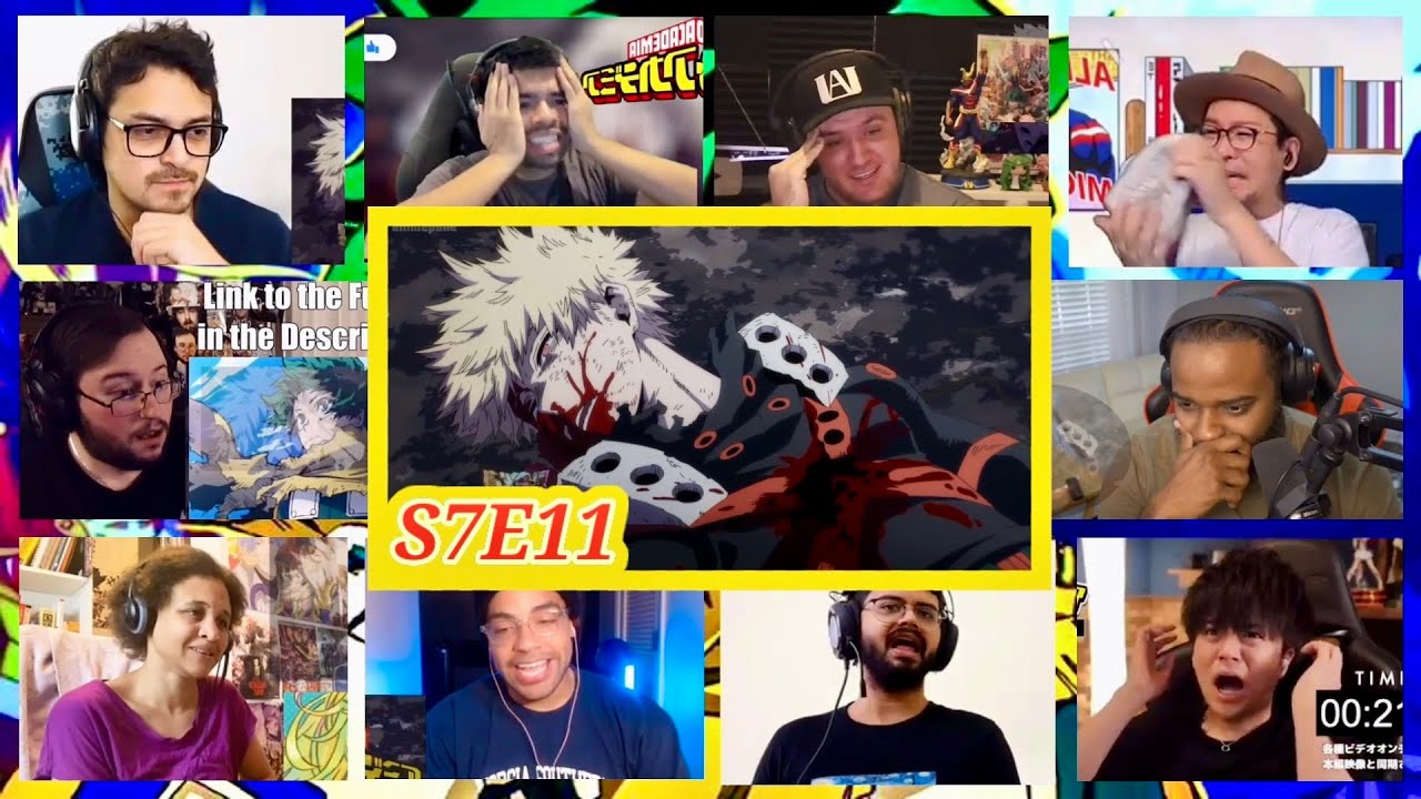 My Hero Academia Season 7 Episode 11 Reaction Mashup | 僕のヒーローアカデミア