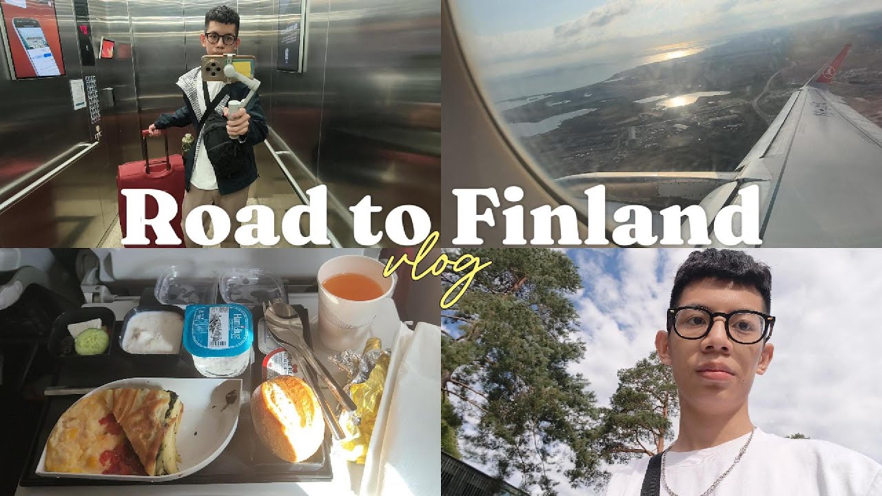 [Du học Phần Lan 🇫🇮] hành trình đến Phần Lan, 17 tiếng bay và transit, nhận nhà mới | Minh Phạm