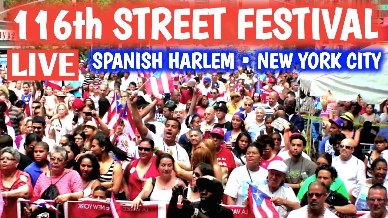 🇵🇷 Spanish Harlem 116th Street Festival NYC LIVE ✨️