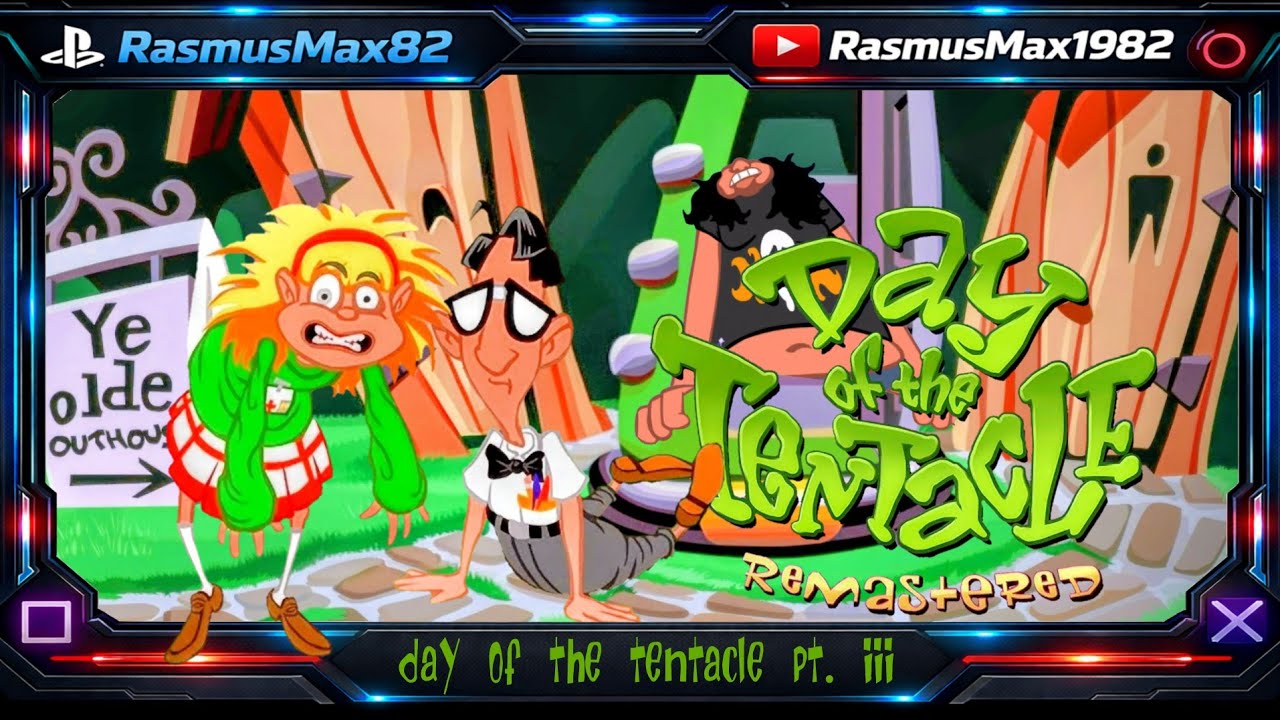 Day of the Tentacle Remastered // playthrough pt. 3 of 5