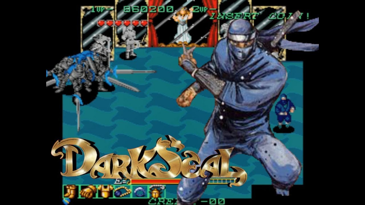 {ARCADE}DARK SEAL/ダークシール/黑暗封印/1CC/Ninja/一命通關