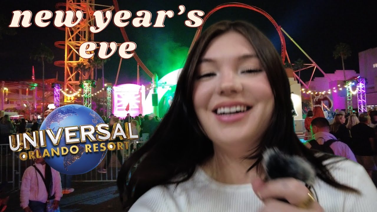 Celebrating NYE at Universal Orlando!