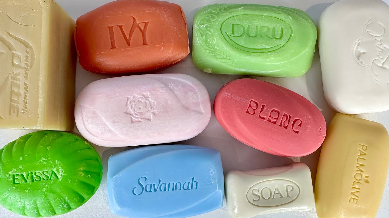 ASMR Carving soap. Soothing cutting soap. ASMR Soap.