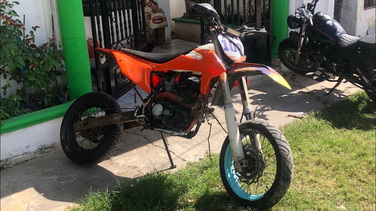 DM200 convertida a KTMSX250