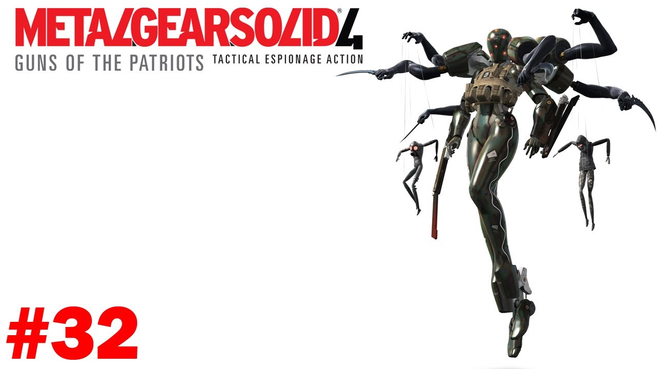 Metal Gear Solid 4 #32 - Acto 5: Screaming Mantis (Boss Fight) (Español)