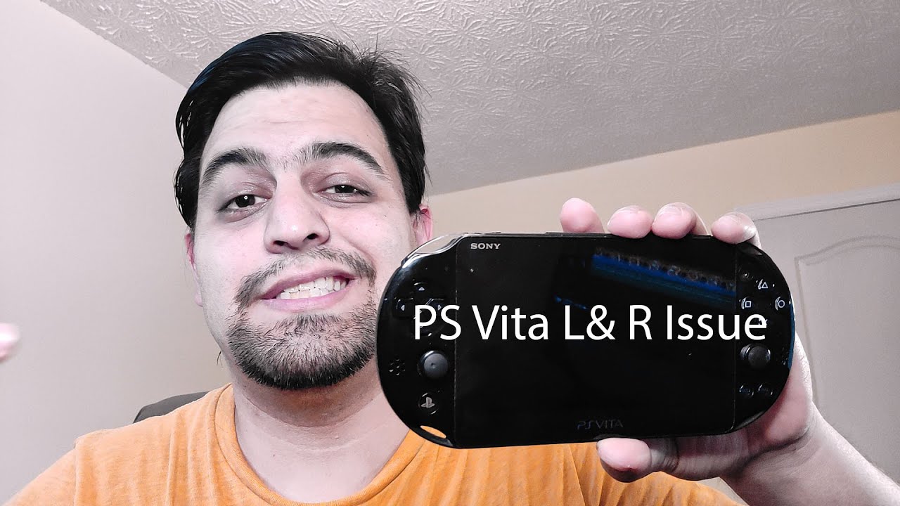 How to fix PlayStation Vita trigger shoulder (L/R) buttons